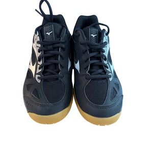 Mizuno Cyclone Speed 2 Womens 9 Indoor Court Shoes Black Silver V1GC198004